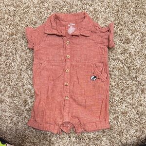 Cat & Jack Orange Kids One Piece